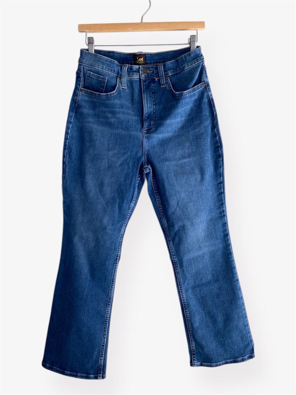 Lee Bootcut Jeans Junior's Medium/10 Blue Denim